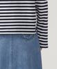 Covernat Woman Denim Long Skirt Blue