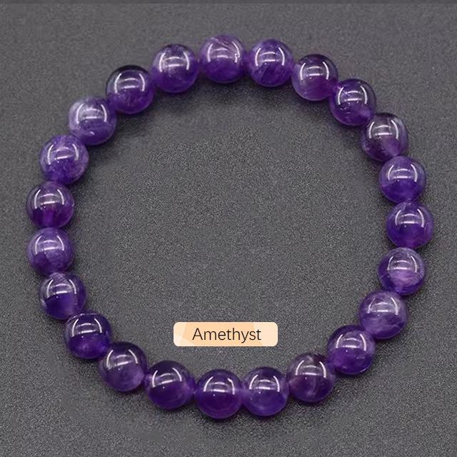 Festive Gifts Blue Apatite Beaded Bracelet Calming Fashion Jewelry For Men And Women Daily Wear Simple Versatile Accessory