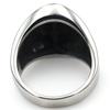 Santa Muerte Ring Stainless Steel Our Lady of Holy Death Mexican Grim Reaper Men's Punk Hip Hop Jewelry