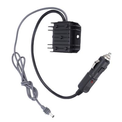 Step Up Power Adapter with Cigar Lighter Plug 16AWG Power Cord Step Up Converter for Car RV Boat Trailer