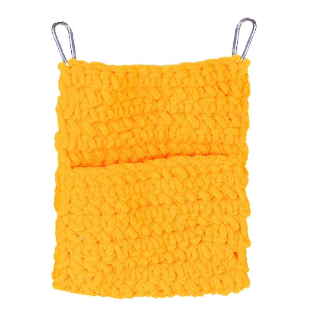 Sugar Glider Sleep Pouch Soft Comfortable Hamster Plush Hammock Pet Swing Bag Warm Rat Sleeping Bag Small Animal Hiding Bag