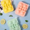 Cute Bear Silicone Mold Creative Bear Dessert Cake Silicone Mold Summer Ice Mold Ice Mold Silicone Bar Accessories Kitchen Tool