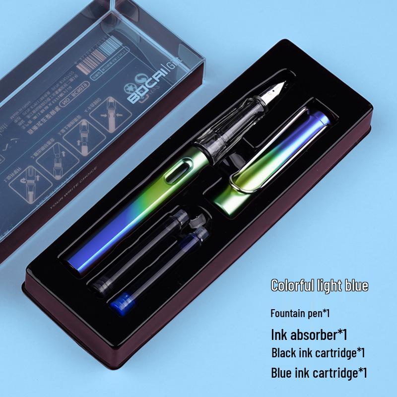 Bo Cai Third Grade Fountain Pen Set: Calligraphy Practice & Posture Correction for Kids