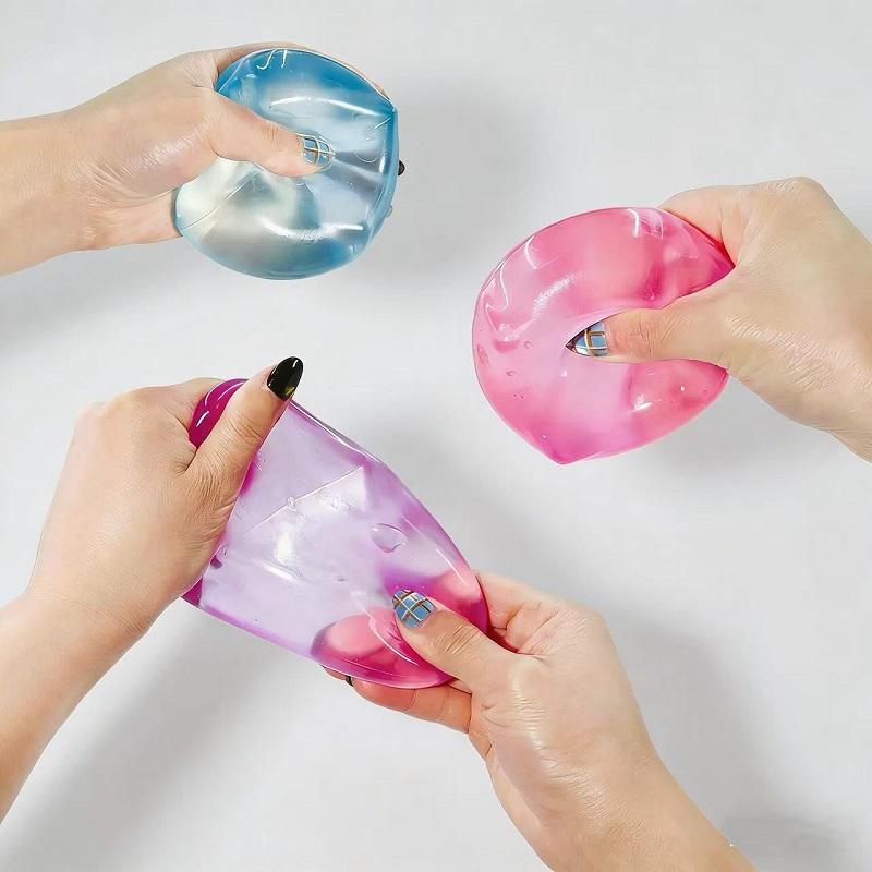 2026 Schylling Needoh Nice Cube Stress Relief Toy | Super Solid Squish Sensory Fidget | Slow Rising Ice Cube Anxiety Relief*-.