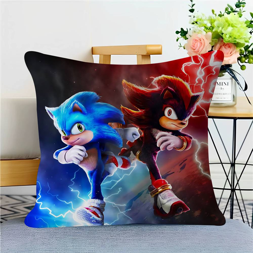 

Кіно S-Super-SonicS Персоналізована наволочка Дитяча спальня Декор для дикої вечірки Наволочка Подарунок на день народження дитини Душ 20x20Inch