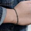 HR 235B_Half & Half Chain Bracelet