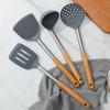 Sada silikonového kuchyňského náčiní Tepelně odolné nepřilnavé nádobí Špachtle Lopatka Kuchyňské nádobí Odměrky Lžíce Sada nástrojů na pečení