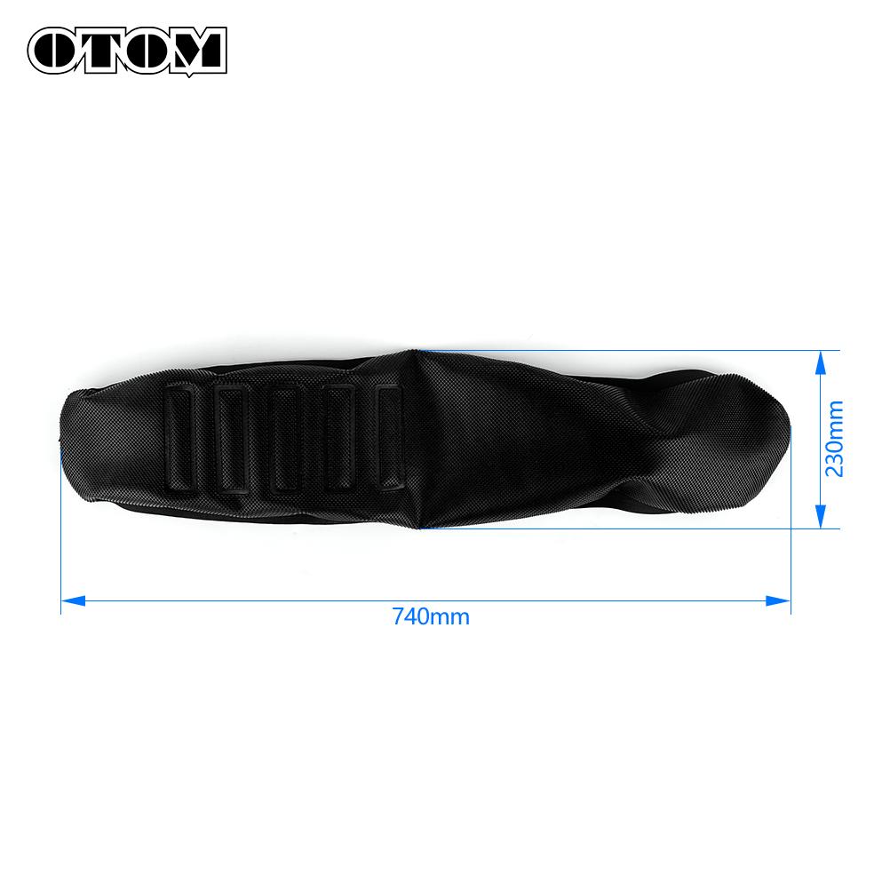 OTOM 2019 Motorcycle Striped Soft-Grip Gripper Soft Seat Cover Rubber For KTM EXC EXCF SX SXF XC XCF XCW 125 250 300 350 450