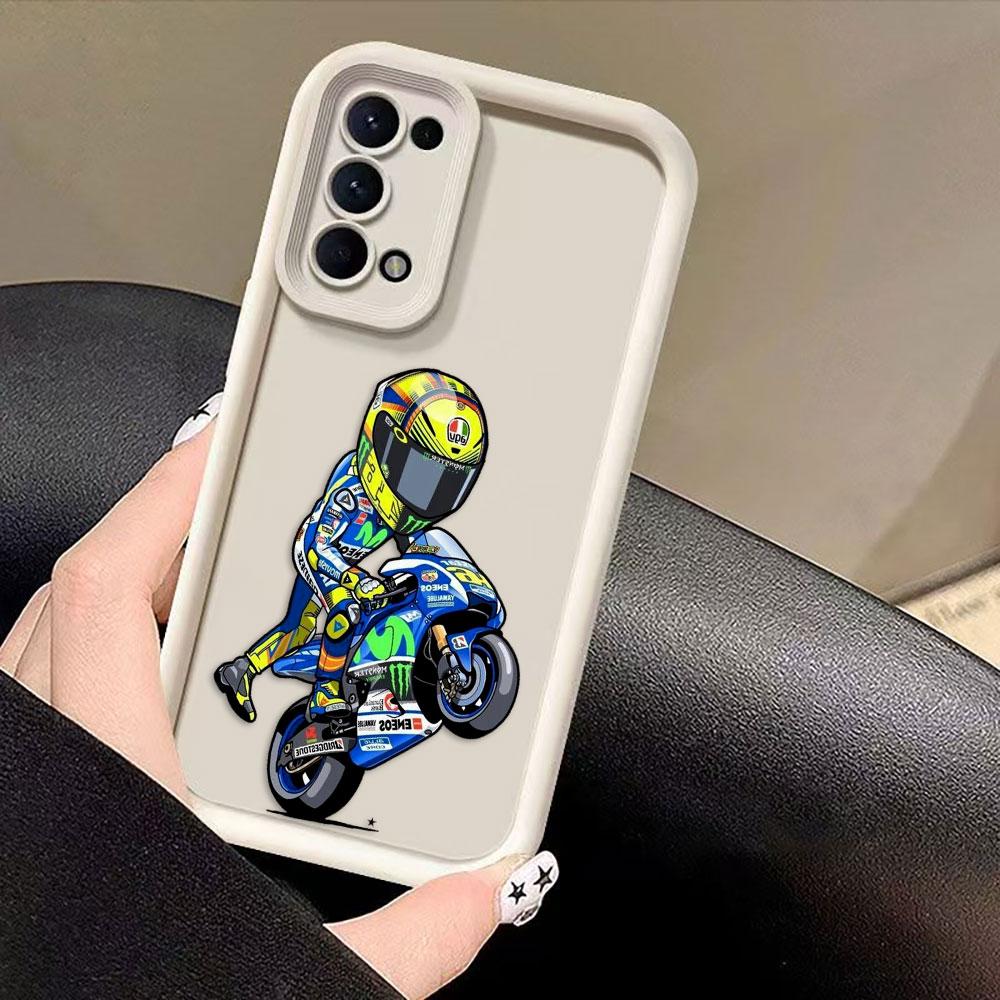 Cartoon Motorcycle Race Cover Phone Case For Oneplus 8T 9R 10R 11 12 13 13T 15 NORD ACE CE 2 3 4 5 6 LITE TPU Case DIY Shell