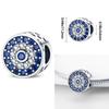 Hot Sales 925  Silver Charms Beads Devil's Eye Fatima's Hand Cross Beads Fit Original Bracelet Women DIY Jewelry Gifts