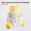 Baby Swimming Trunks 3-Layer Protection Urine Cushion Towel Washable Reusable Elastic Waist Baby Swim Shorts