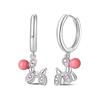 Original 925 Silver Simple Starry Moon Night Zircon Earrings for Women Trending Fashion Jewelry Birthday Gift New In