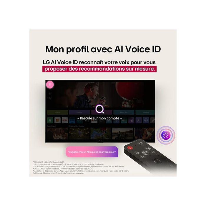 TV NanoCell LG 86NANO81A6A 217 cm 4K UHD 2025