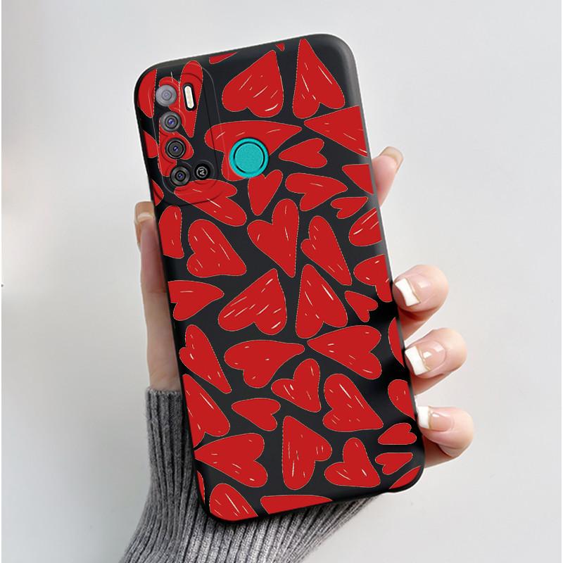 Protective Shockproof Soft Phone Case For Tecno LC7/Pouvoir 4/Pouvoir 4 Pro/LC8/Spark Power 2 Black Case Unique Design Cover