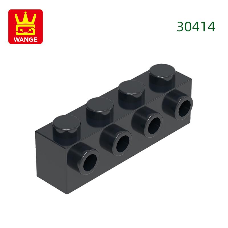 Non-Toxic 63Pcs/Lot 30414 Modified 1X4 With Studson Side Block Moc Color Accessories Compatible With Brick Diy Children Toy Assembly