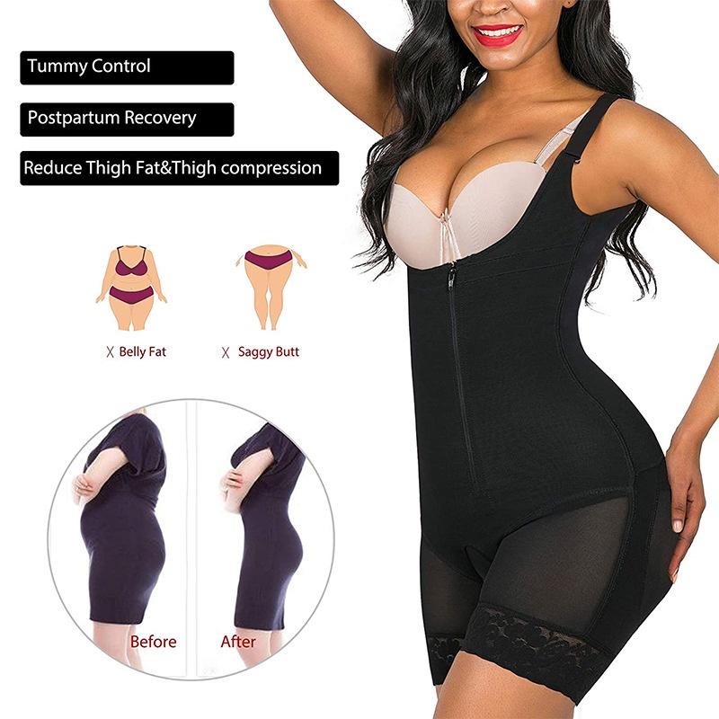 Women's Seamless Shaping Bodysuit Butt Lifter Tummy Control Shapewear