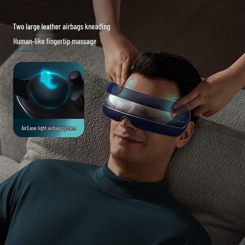 Philips PPM7202E Bluetooth Eye Massager with Heat and Music CN plug (adapter included)