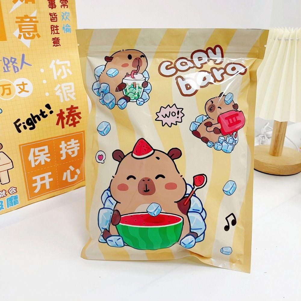 Metric Ruler Cartoon Eraser Stationery Multifunctional Capybara Gift Pack  Measuring Tool