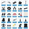 PULUZ 50 in 1 Accessories Total Ultimate Combo Kits with EVA Case  for GoPro, Insta360, DJI and Other Action Cameras