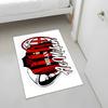 AC Milan (1) Tappeto Adatto per Soggiorni Camere da Letto Stanze dei Computer Zone Pranzo e Posizionamento Sotto Tavoli e Sedie Anche una Scelta Ideale per Uffici
