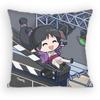 Ace Attorney Maya Fey Pillow Case Anti-Dustmite Pillowcase Invisible Zipper Silky Short Plush Sofa Cushion Cover