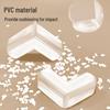 Transparent L-Shaped Silicone Table Corner Protectors