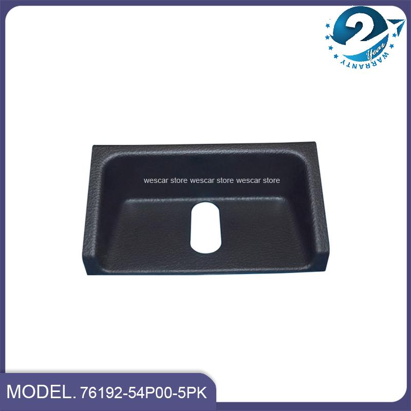 Schwarze Kunststoff-Kofferraumklappen-Fanghakenabdeckung Für Suzuki New Vitara S-Cross Heckklappen-Schlosskappe 76192-54P00-5PK