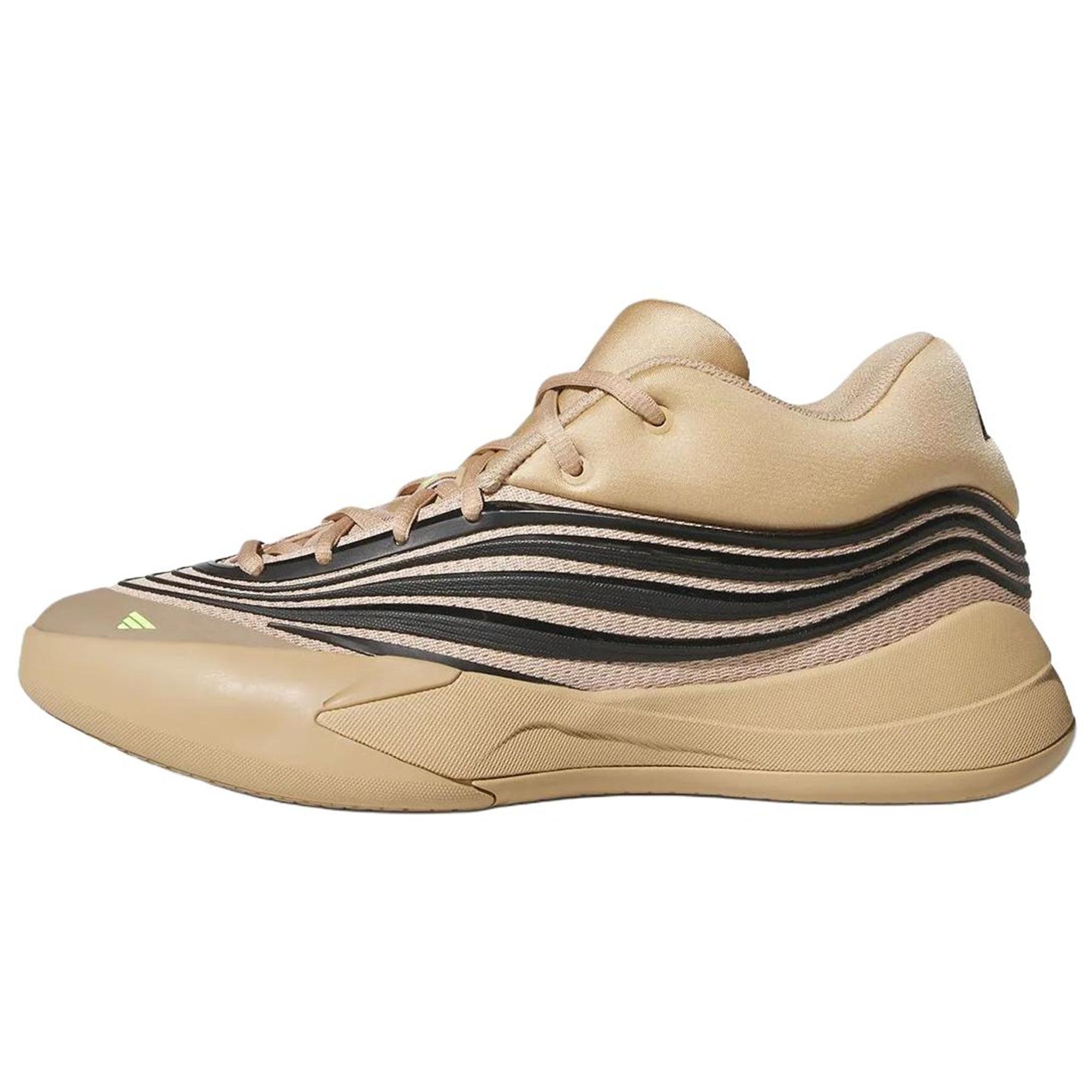 

adidas Dame 10 Bay-Eige Unisex Sneakers Tan Warm-Sandstone Core-Black KJ4399 42⅔
