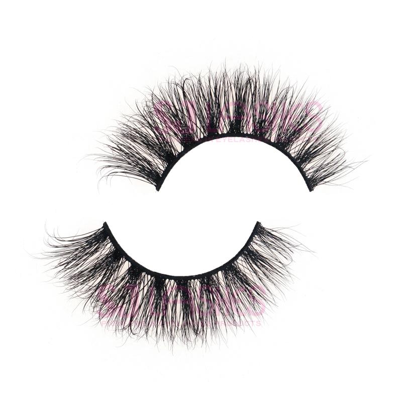Natural 5D Mink Fur Strip Lashes-Cruelty-Free Private Label Eyelashes with Custom Logo & Packaging