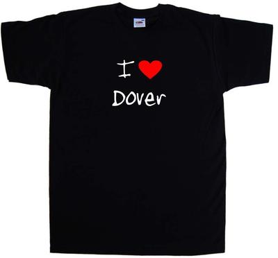 I Love Heart Dover T-Shirt