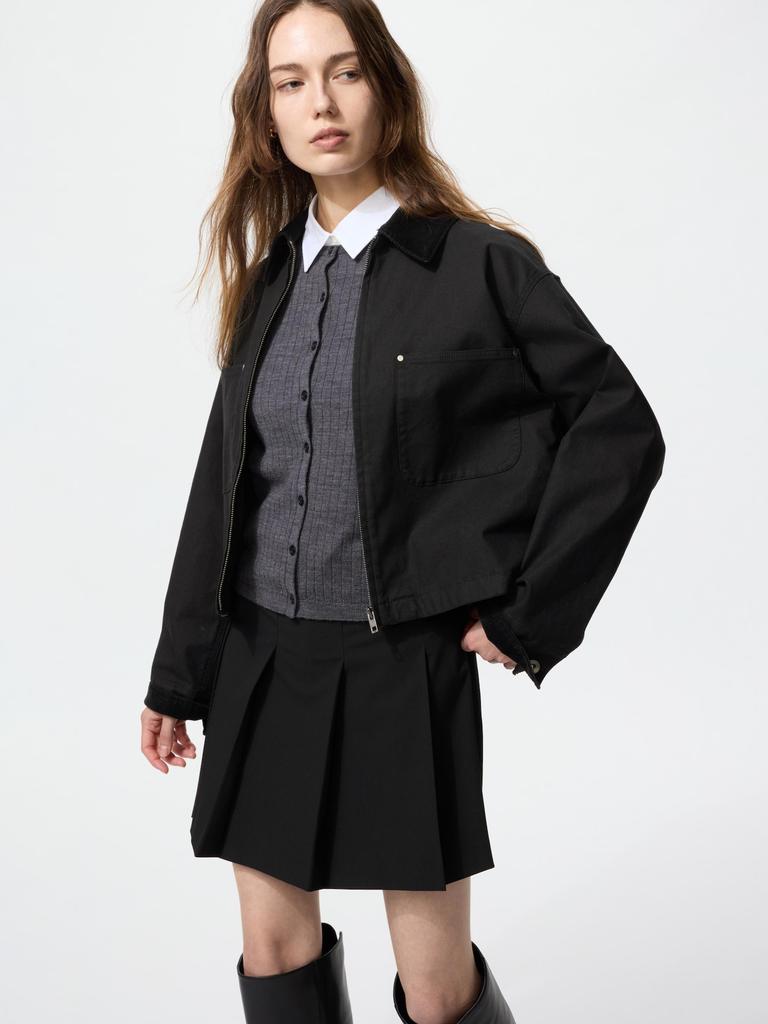 Uniqlo Zip Up Short Jacket