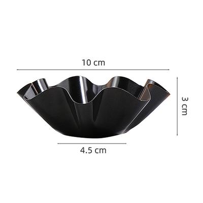 4Pcs Tortilla Pans Carbon Steel Baking Bowl Salad Bowl Baking Mold Cream Cake Tray Pan Shell Tart Flower Kitchen Tools
