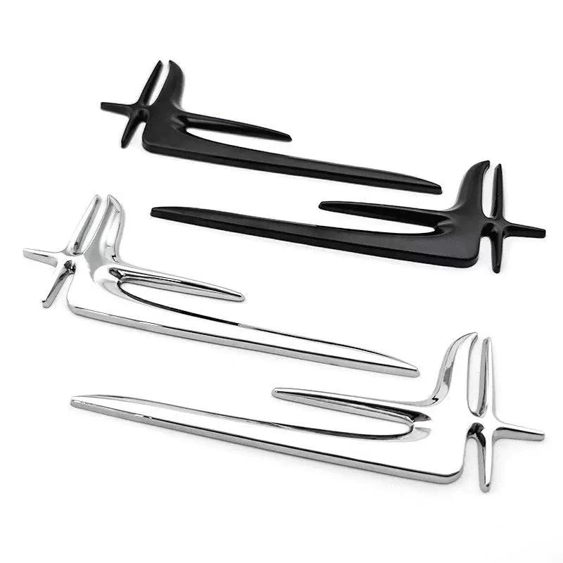 Three-dimensional car logo metal modified extended version long axle car logo
