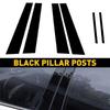 Car Pillar Posts Door Window Trim Molding For Dodge Charger 2011- Anti Scratch Stickers Accessories Black