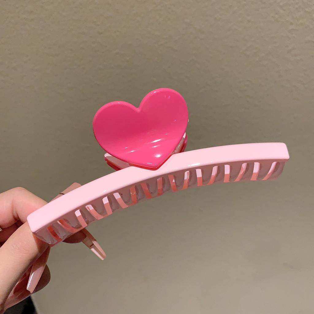 Prosty Szykowny Kolor Dopaminowy Plastikowy Klips do Włosów Koreański Aligator 5,1" Chwyt Krab Rekin Klamra Akcesoria do Włosów Nakrycie Głowy