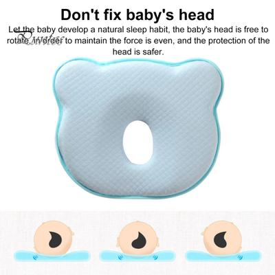 Infant Sleeping Pillow Slow Bounce Ultra Soft Memory Foam Machine Washable Prevent Flat Head Great Neck And Head Support Newborn Toddler Pillow
