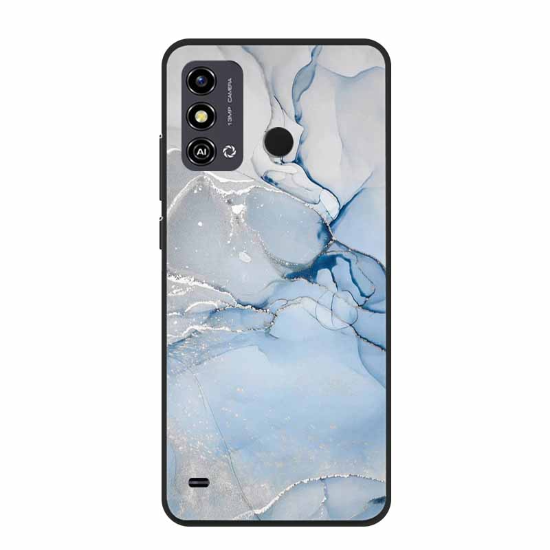 For ZTE Blade A53 Case Marble TPU Silicone Soft Back Cover Cases for ZTE Blade A53 A 53 Para 6.52" Cute Mica Painting New Coque