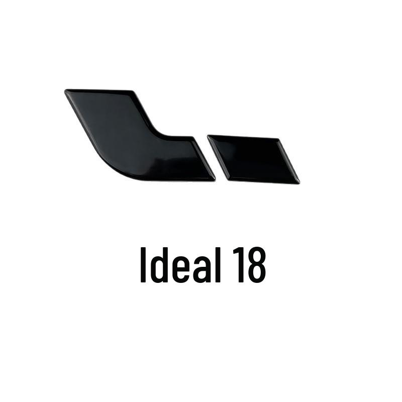 Ideal i8 Blackened Alloy Warrior Car Emblem - Exterior Modification Sticker Ideal