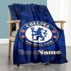 Chelsea Personalized Name Blanket Multi-purpose Customizable Blanket Comfortable Versatile for Seaside Office Chair Nap Chair Four Seasons Universal