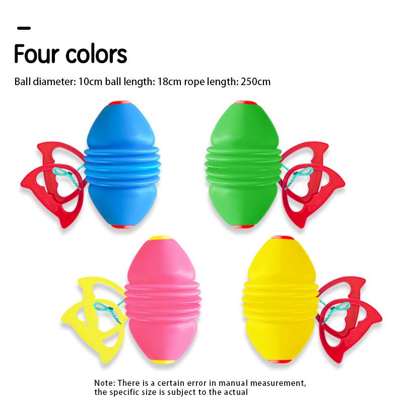 Large Size Children's Sensory Shuttle Pull Ball Toy for Parent-Child Interaction