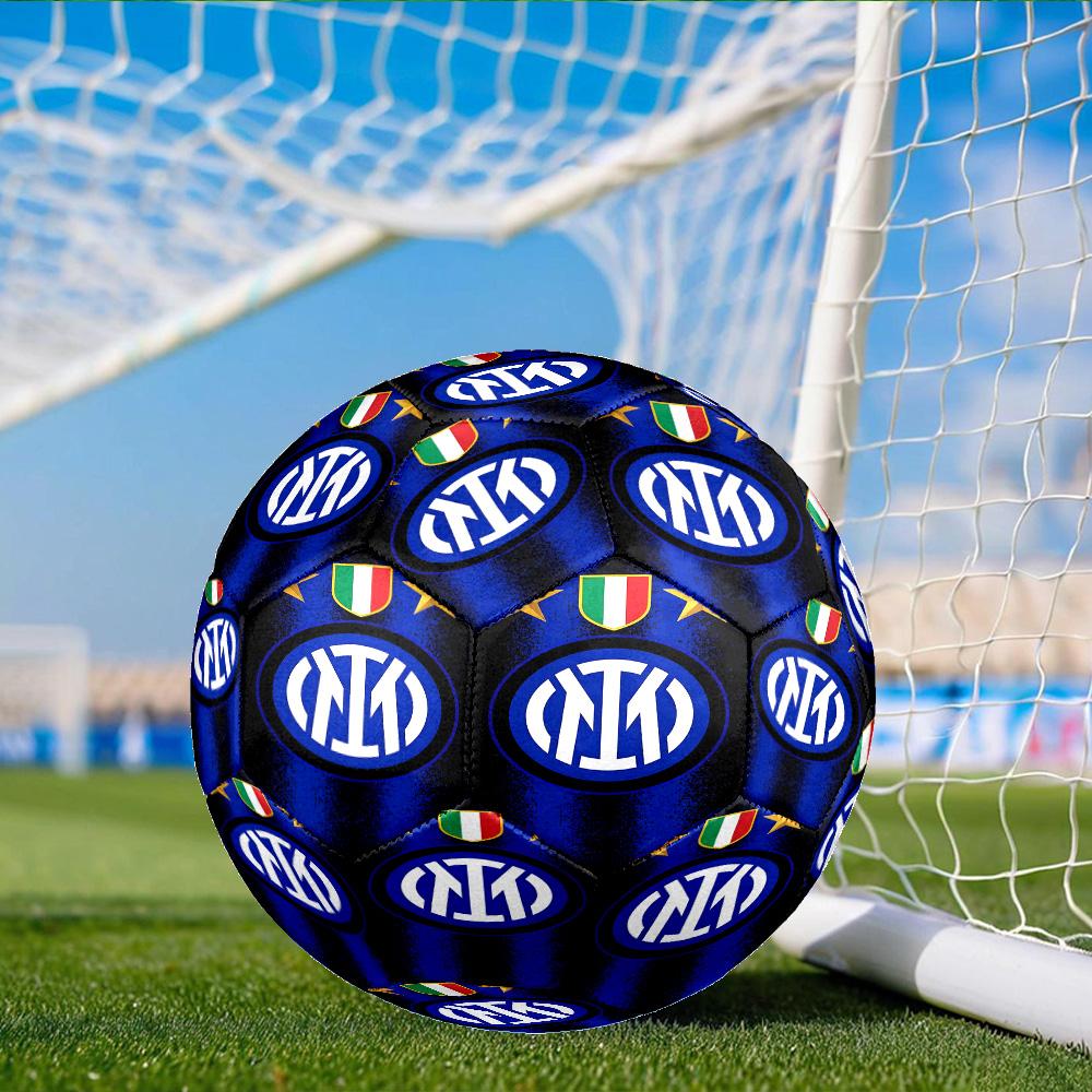 Football Team Crest Printed Size 5 Soccer Balls, Anti-Slip, Protective Football, Outdoor Sport, a Unique Gift Suitable for him/her, Birthday