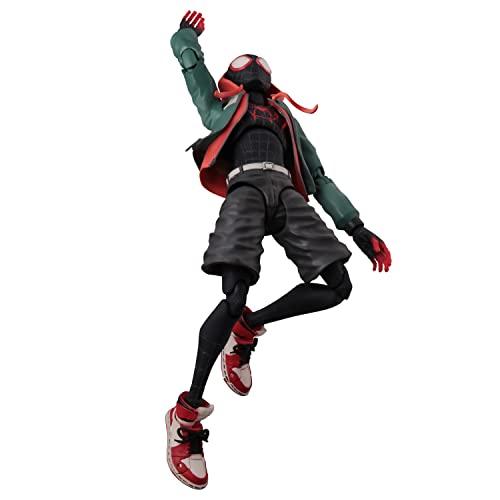 Spider-Man: Into the Spider-Verse SV Action Miles Morales/Spider-Man (4th Re-release) Approximately 130mm ABS & PVC Pre-painted Action Figure