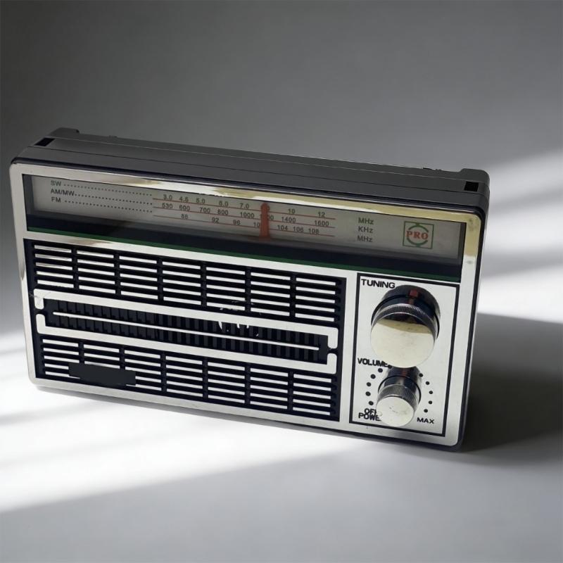 Retro AM FM SW Radio Specifically for Senior Citizens Easy Controls Loud Speaker and Battery or AC230v Power Supply
