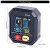 US/EU Plug Multifunctional Digital Display Socket Tester Ground Detector 48-250V 50-60Hz Color Display Voltages Tester