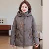 Grandma's Women's Short Winter Jacket - Thick, Plus-Size, Chinese Style for Cold Protection