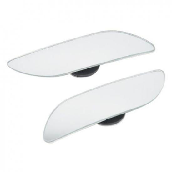 2Pcs HD Car Blind Spot Mirror Adjustable Rearview Parking Rimless Convex Mirrors