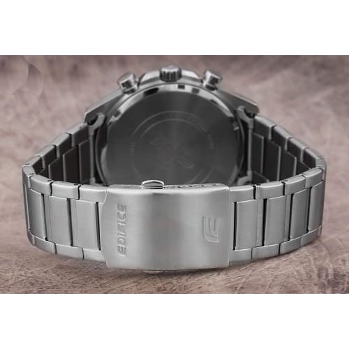 Casio Edifice Chronograph Quartz Men's Watch EFR-571MD-8AVUDF Set Includes a 13x13cm Microfiber Cloth
