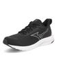 Mizuno Esperanzer 2 Running Shoes, Black/Silver, Size 24.0 Cm, 4E, for Jogging, Training, Sports, Indoor Use, Commuting, and Exercise