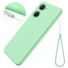 For vivo Y18 / Y18e 4G Solid Color Liquid Silicone Dropproof Full Coverage Protective Case