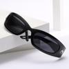New Arrival Moon Rectangular Trend Sunglasses Women Man Cycling Outdoor Sports Vintage Hip Hop Punk UV400